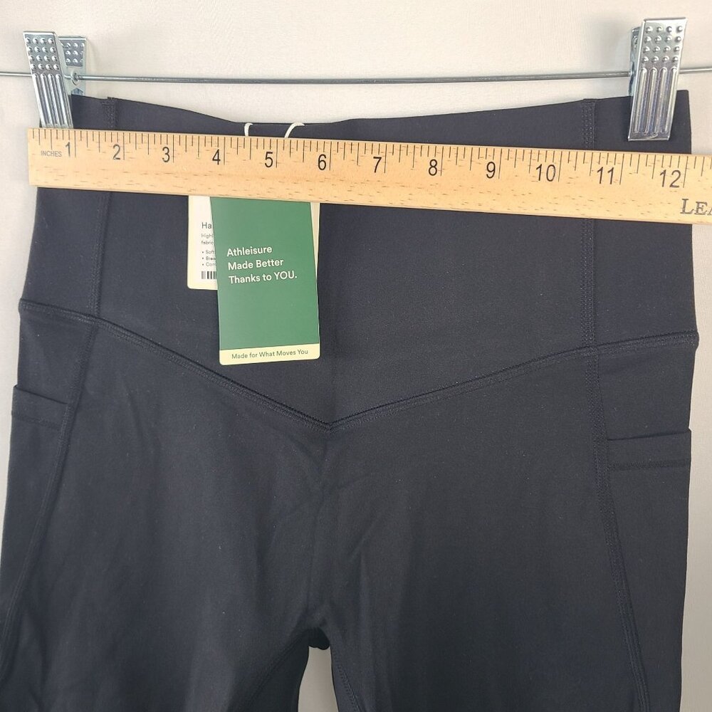 NWT Halara UltraSculpt High-Waisted Black Leggings With Pockets Size 12 - Picture 4 of 8